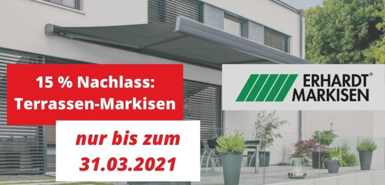 Terrassenmarkisen 2021